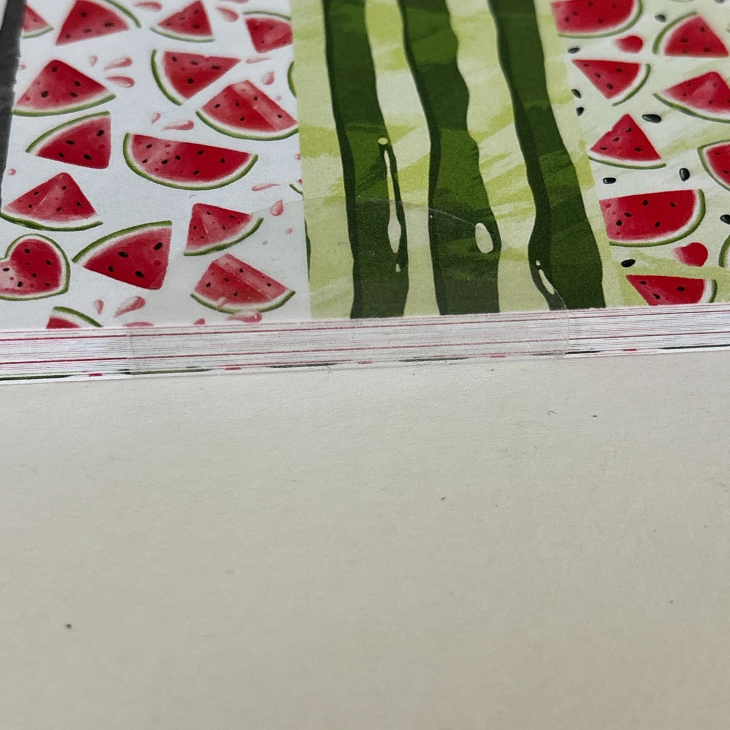 Not 2 Shabby Scrapbook Paper Pad 6x6 Watermelon Summer 24 Double-Sided Designs