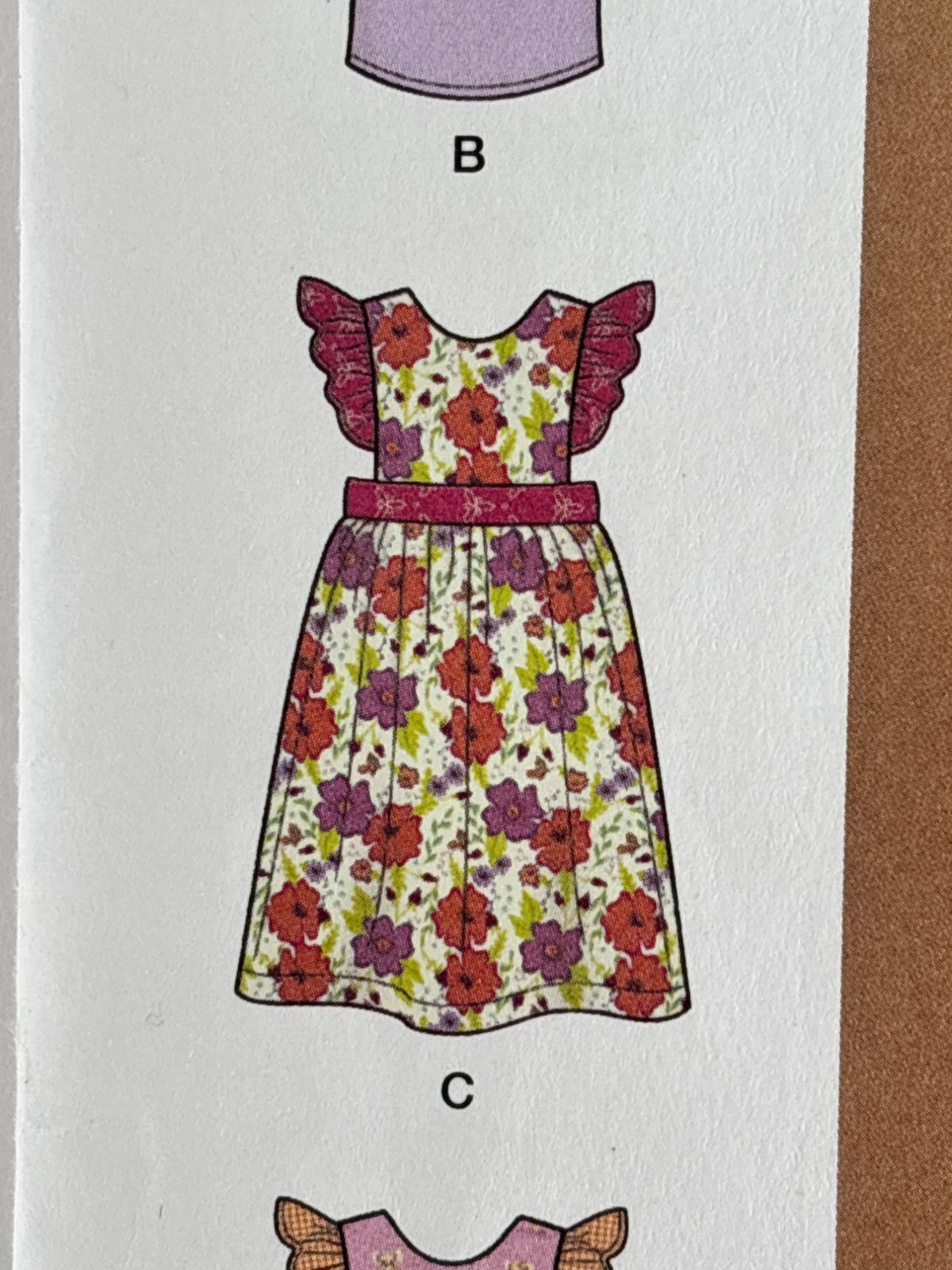 Simplicity Sewing Pattern S8963 Toddlers Dress Jumper Shirt Summer Outfit 6M-4T