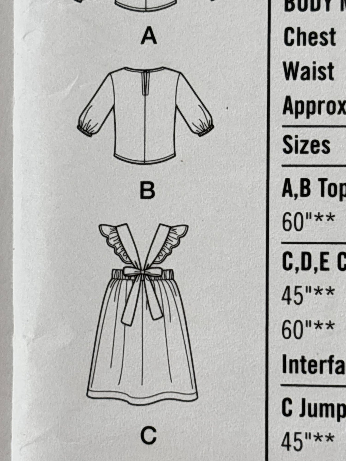 Simplicity Sewing Pattern S8963 Toddlers Dress Jumper Shirt Summer Outfit 6M-4T