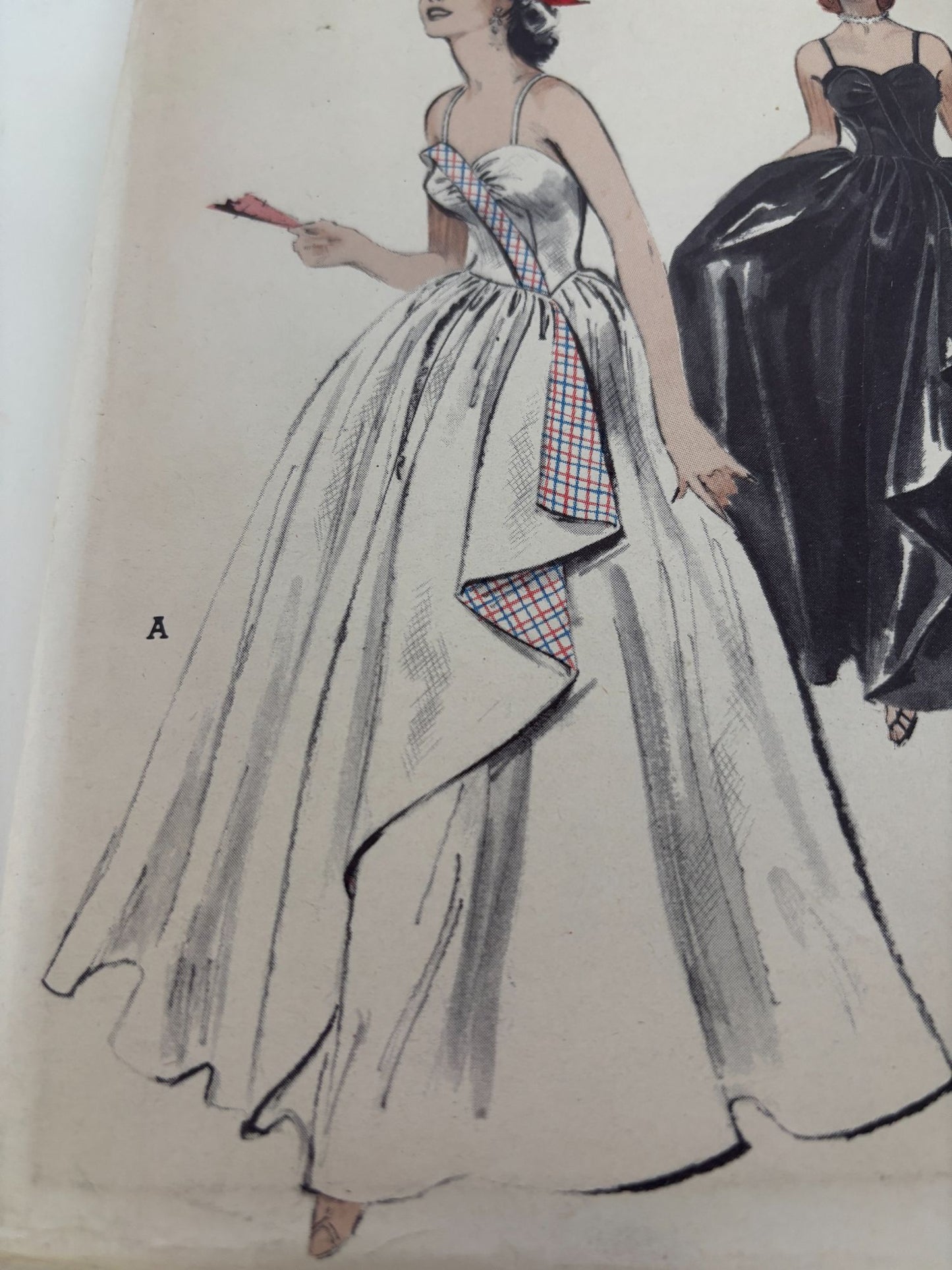 Butterick Sewing Pattern 5802 Bouffant Evening Gown Prom Dress Formal Vintage 14
