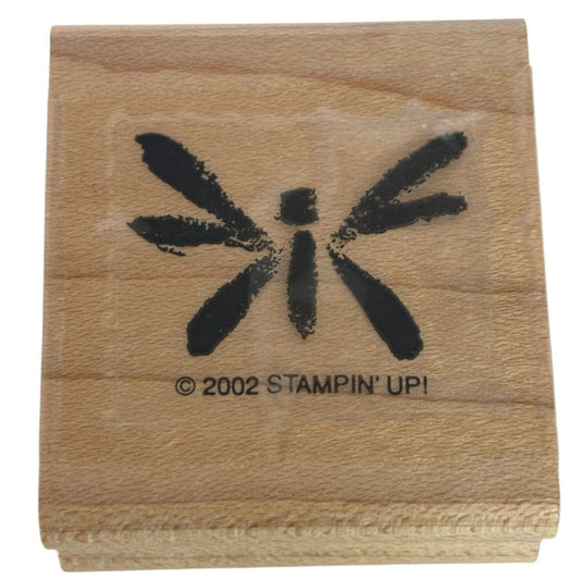 Stampin Up Wood Rubber Stamp Butterfly Insect Flying Nature Card Making Craft