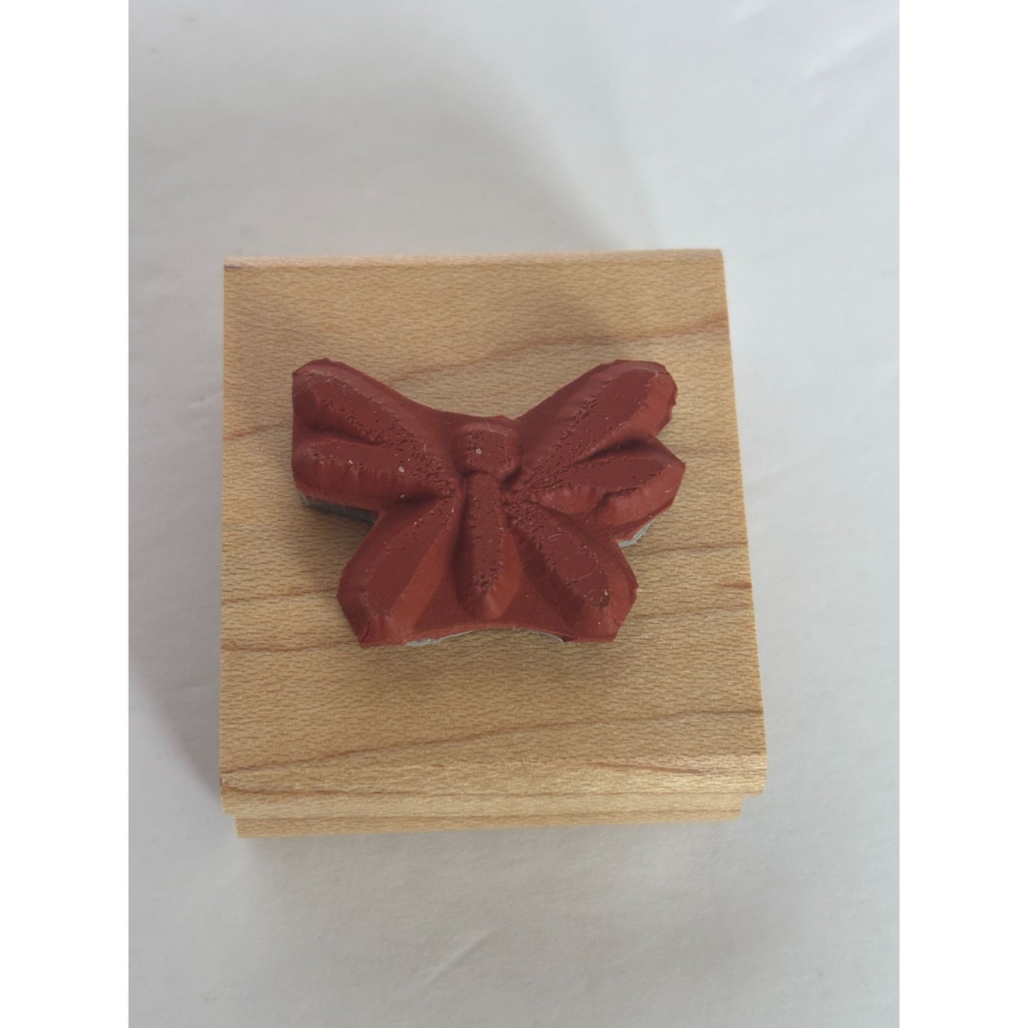 Stampin Up Wood Rubber Stamp Butterfly Insect Flying Nature Card Making Craft