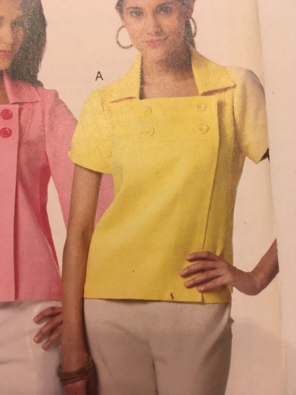 Butterick Sewing Pattern B5446 Jacket Top 2000s Modern Chic Work 8 10 12 14 Easy