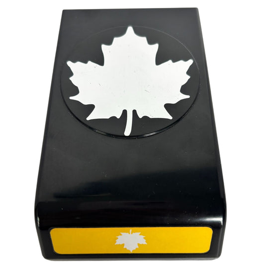 EK Success Paper Punch Maple Leaf Large Fall Thanksgiving Cardmaking Canada Craft Autumn Nature