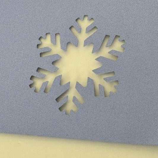 EK Success Snowflake Shape Punch Christmas Card Making Nordic Craft Large PSN L Snow