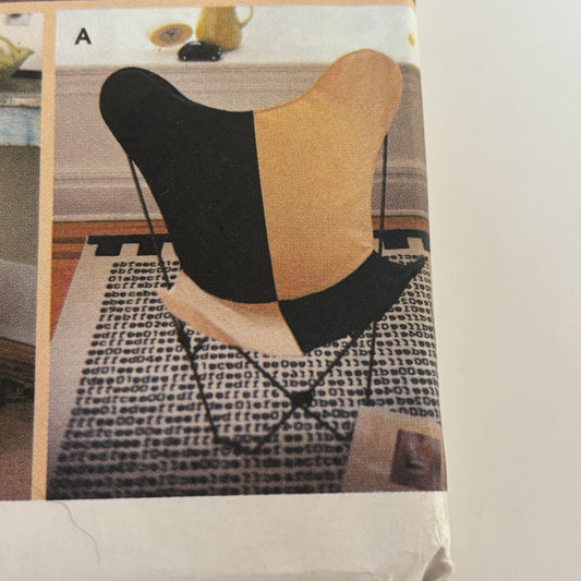 Simplicity Sewing Pattern 8261 Dining Room Armless Chair Cover Slipcover Parson