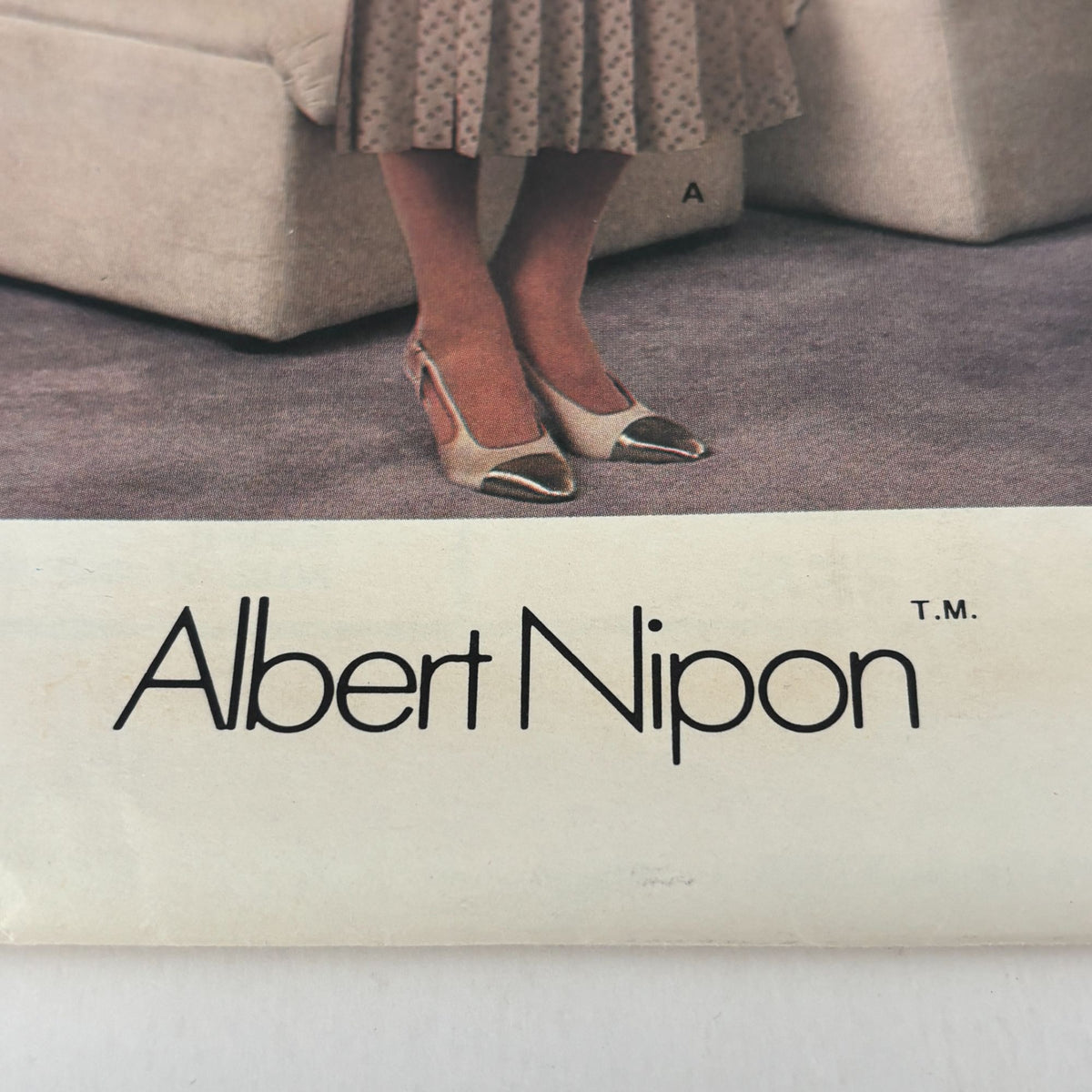 Vogue Sewing Pattern 1410 Albert Nipon Dress 1980s American Designer 12 Uncut