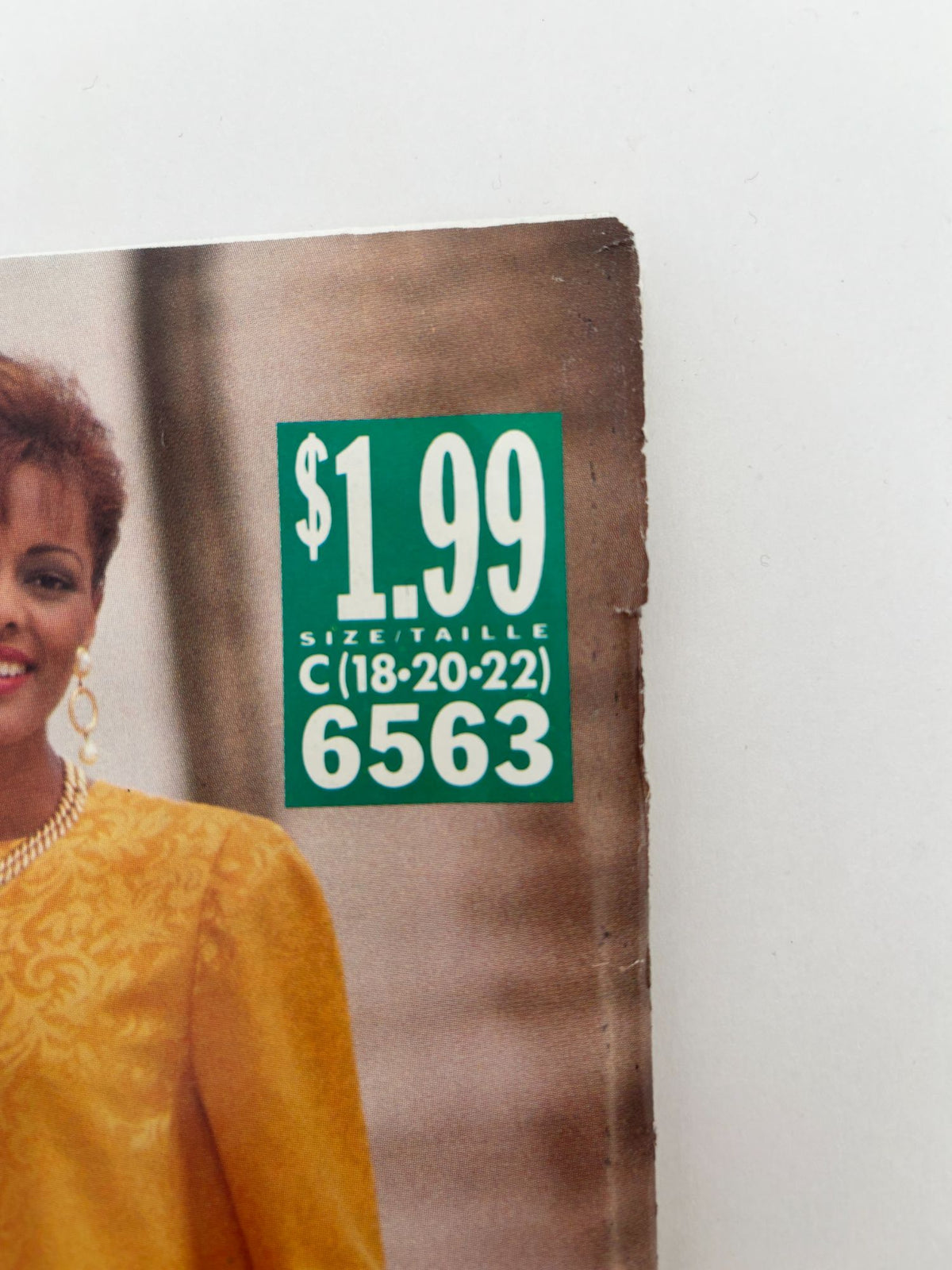 Butterick Sewing Pattern 6563 Career Outfit Top and Skirt Work 1990s 18 20 22 UC