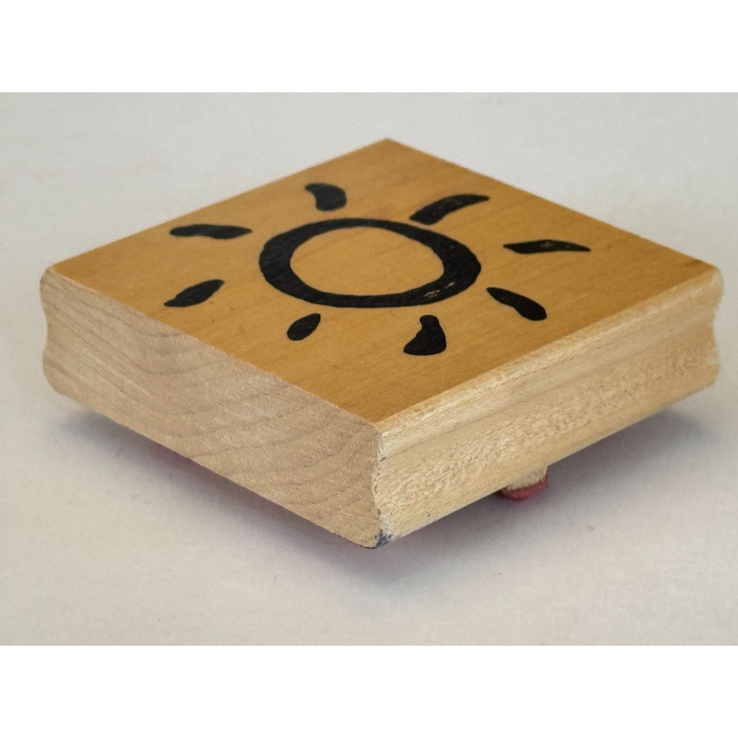 Rubber Seed Company Rubber Stamp Sun Sunshine Sky Weather Card Making Craft Big