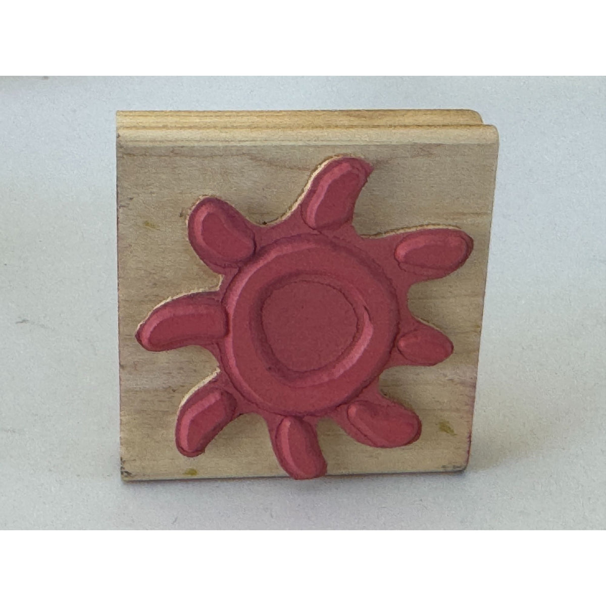 Rubber Seed Company Rubber Stamp Sun Sunshine Sky Weather Card Making Craft Big
