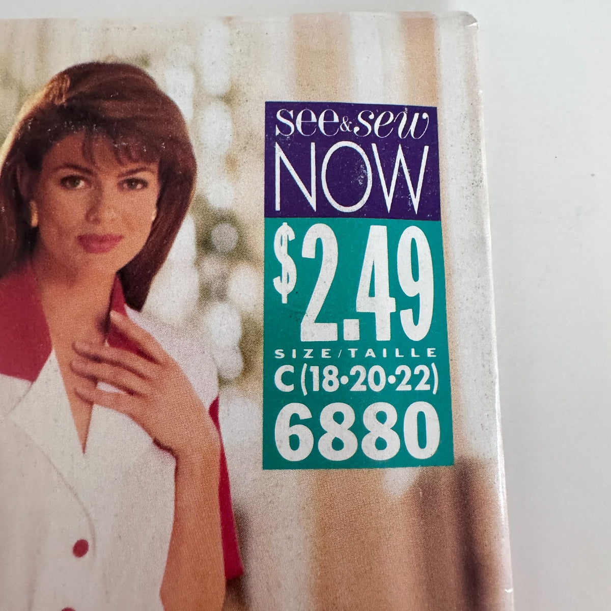 Butterick Sewing Pattern 6880 Culotte Dress Wide-Legged Pants 90s 18 20 22 Uncut Vintage
