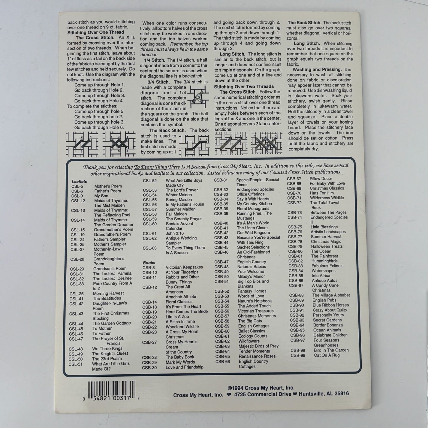 Cross My Heart Cross Stitch Pattern To Every Thing There Is A Season Bible Quote