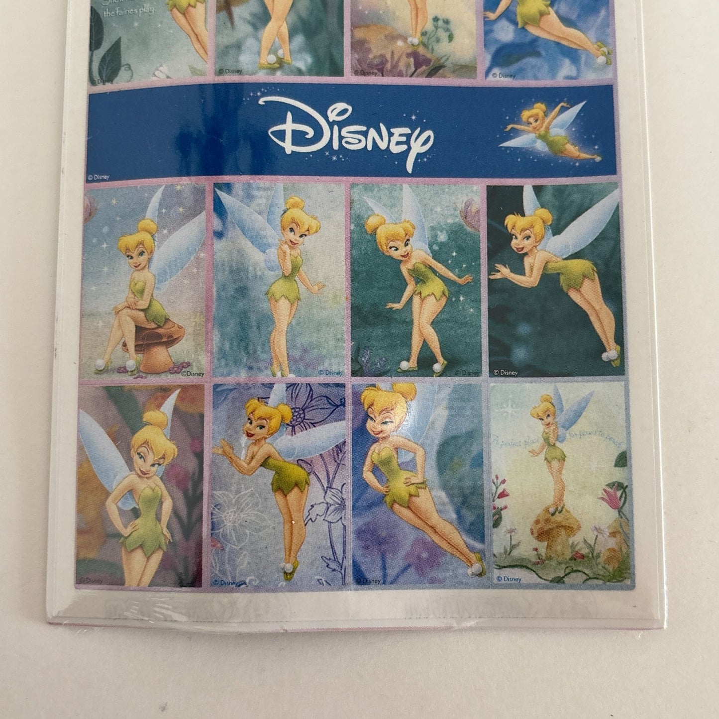 Disney Stickers Tinker Bell Sandylion Fairy Sticker Set Acid-Free Scrapbooking Craft Peter Pan