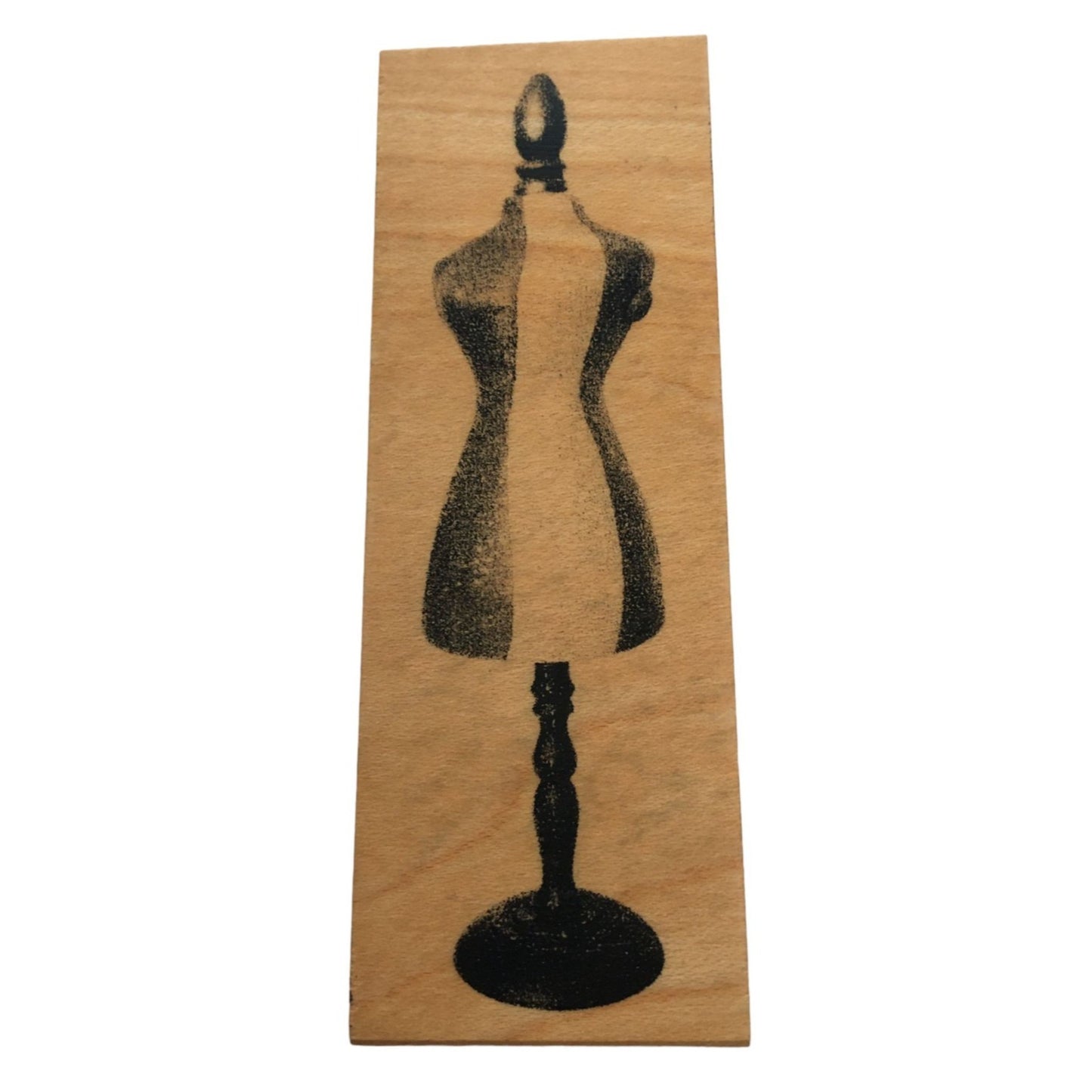 Scrap Inc Rubber Stamp Dress Form Seamstress Sewing Theme Fashion Card Making