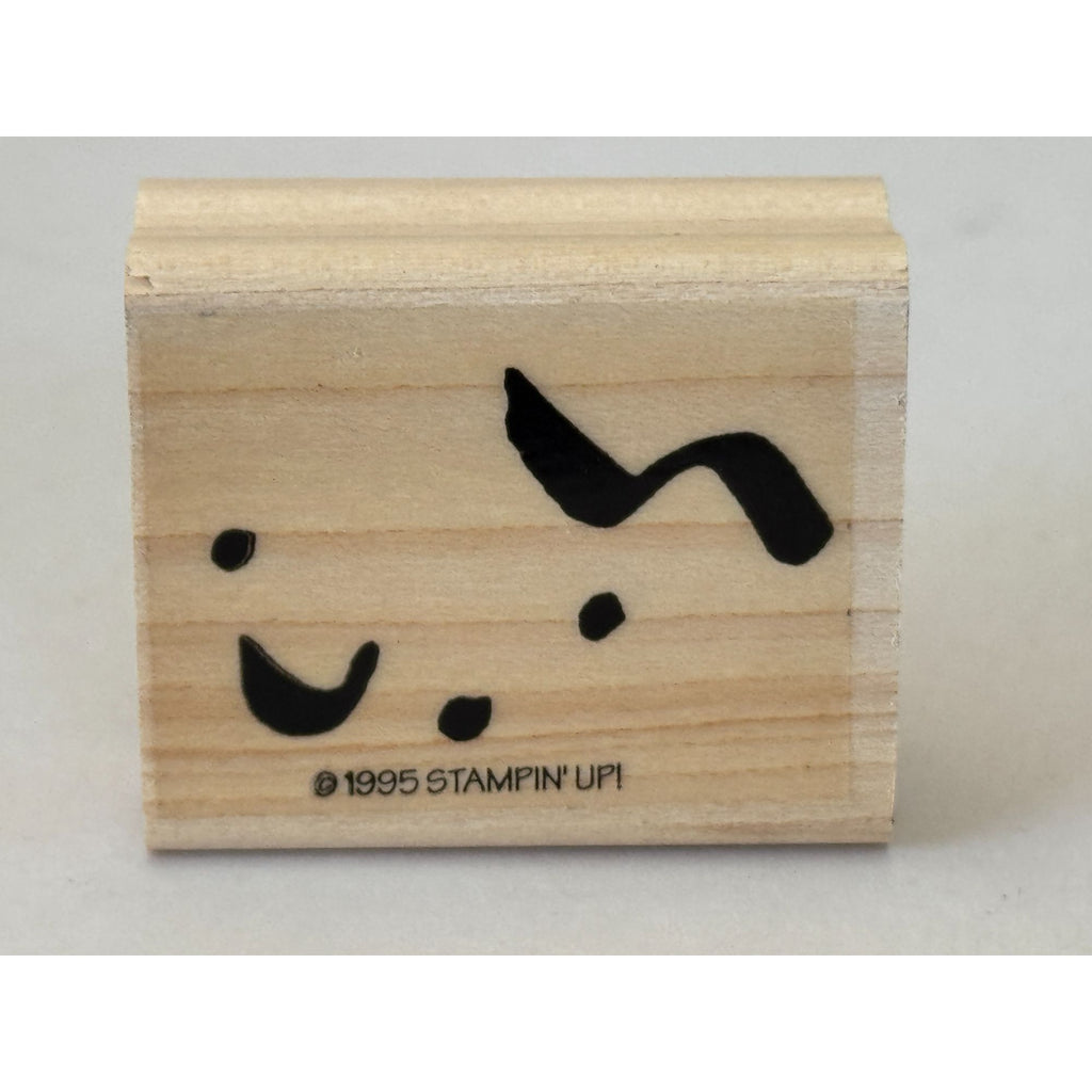 Stampin Up Rubber Stamp Confetti Party Celebration Card Making Background Wooden