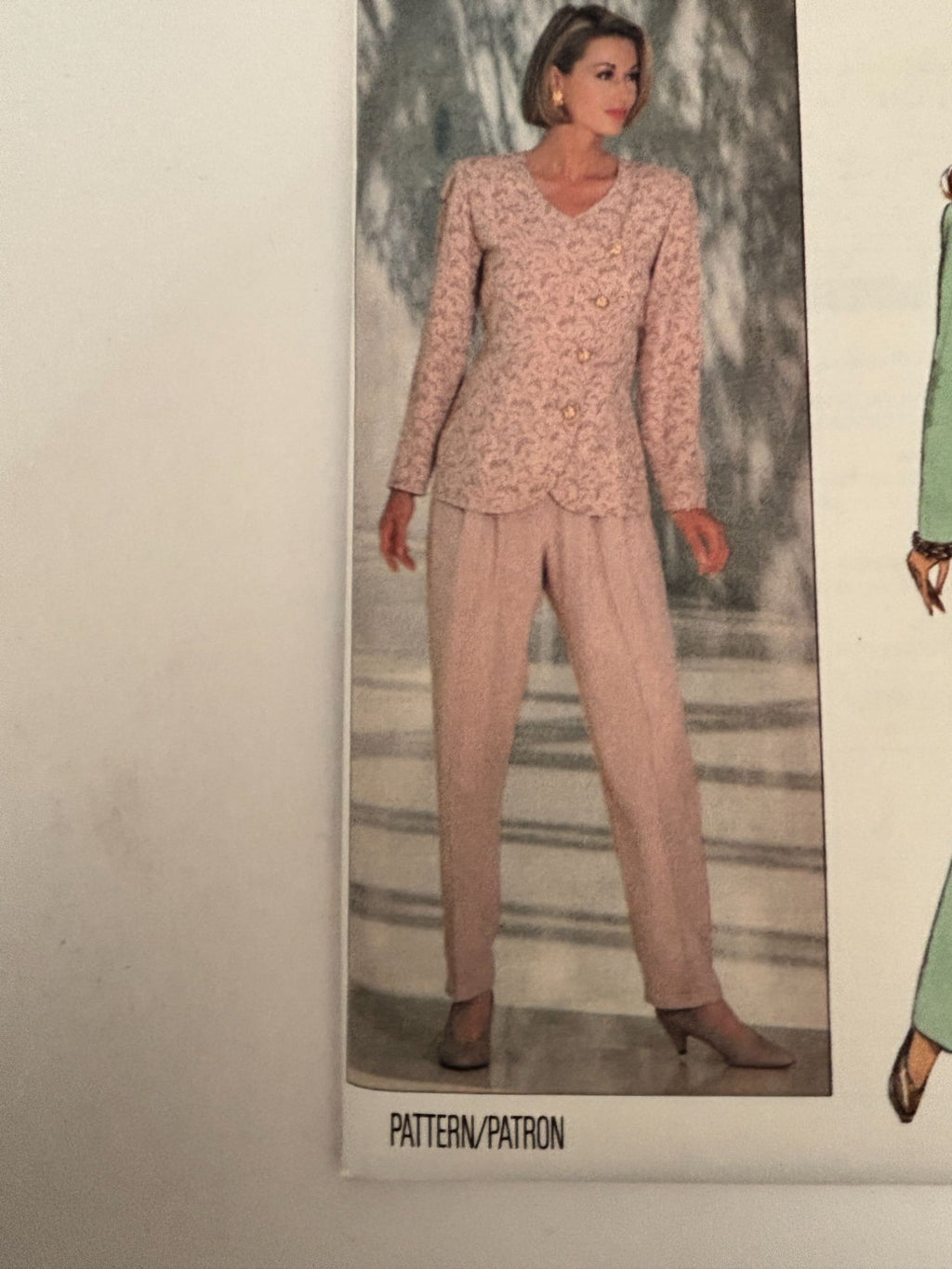Butterick Sewing Pattern 6617 Jacket Pants Suit 90s Power Style 6 8 10 Easy UC