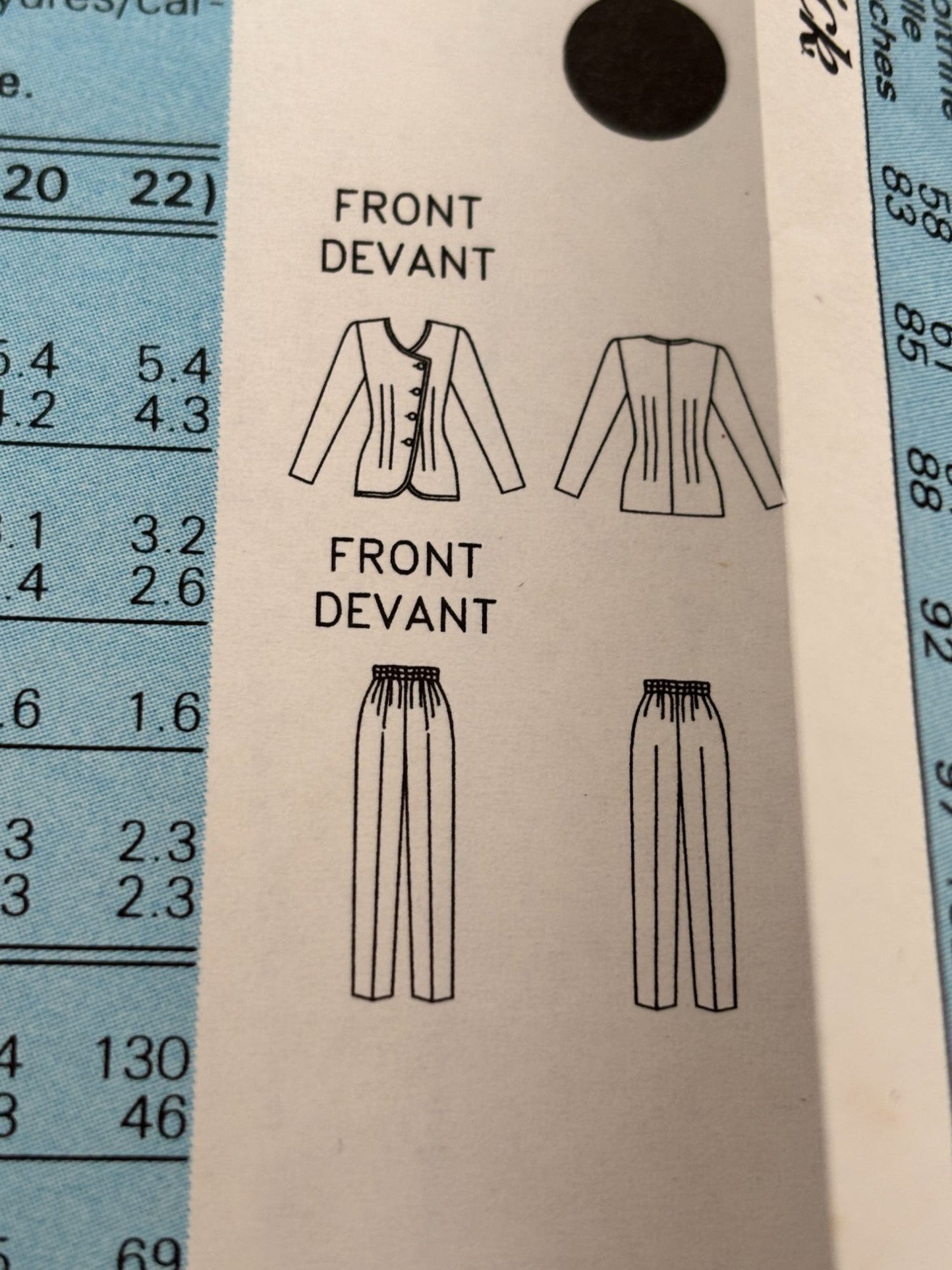 Butterick Sewing Pattern 6617 Jacket Pants Suit 90s Power Style 6 8 10 Easy UC