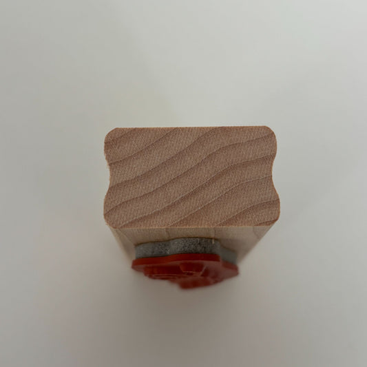 Stampin Up Wooden Rubber Stamp Heart Skywriting Airplane Message Love Clouds