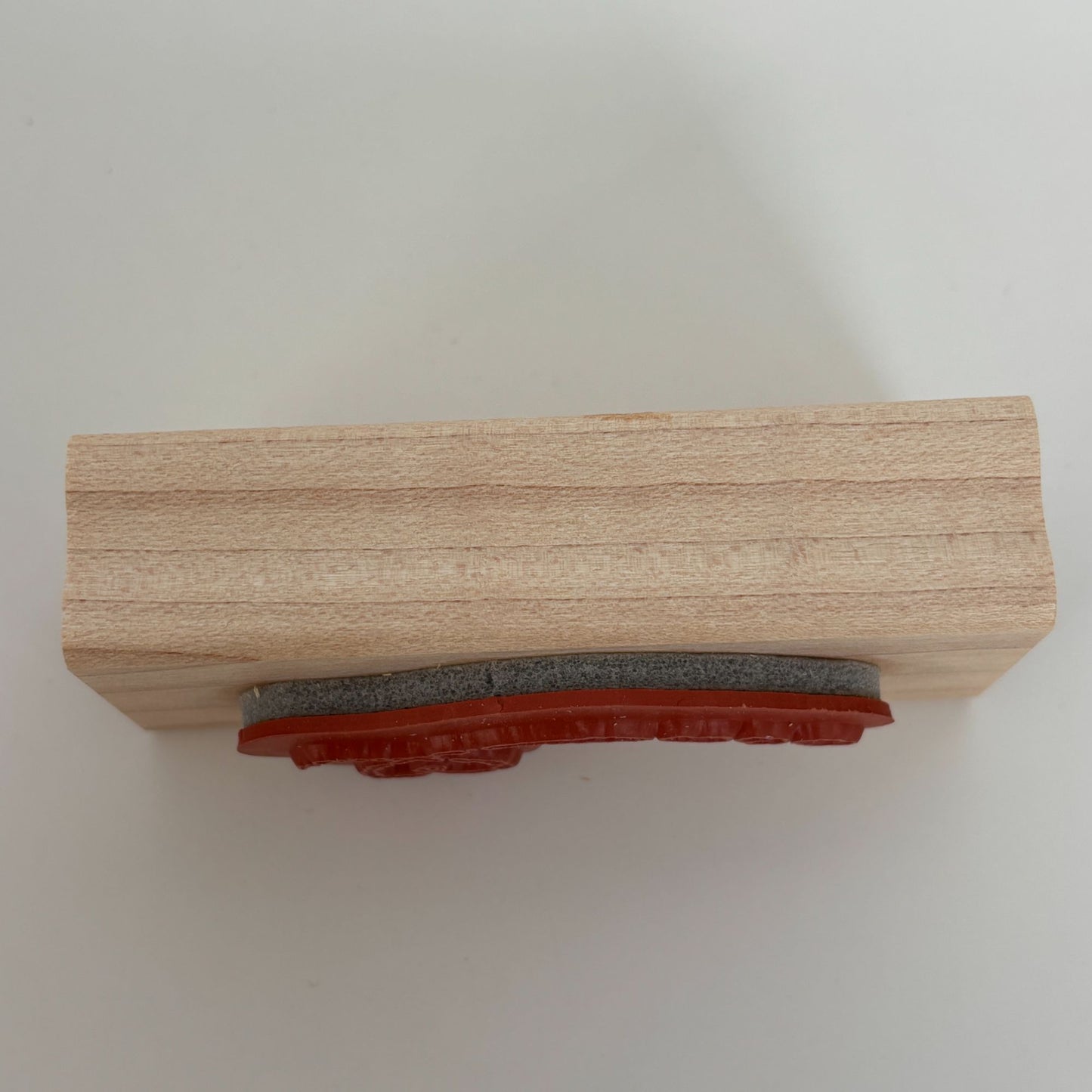 Stampin Up Wooden Rubber Stamp Heart Skywriting Airplane Message Love Clouds