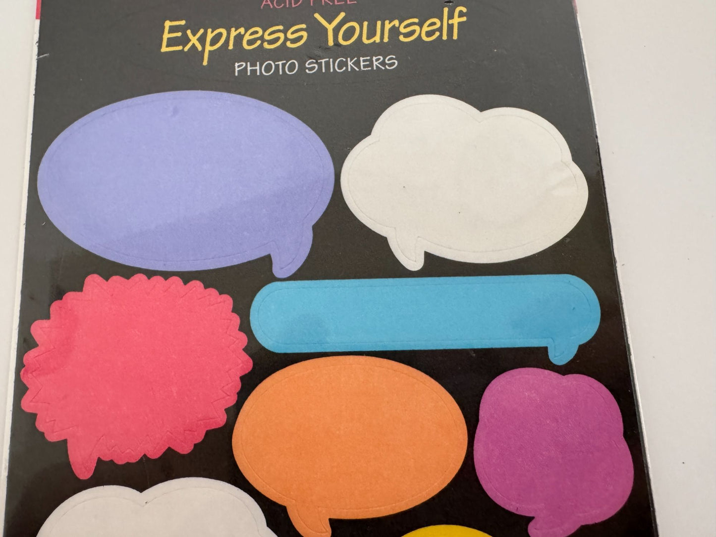 Sandylion Photo Stickers Express Yourself Thought Bubbles Clouds Speech Think