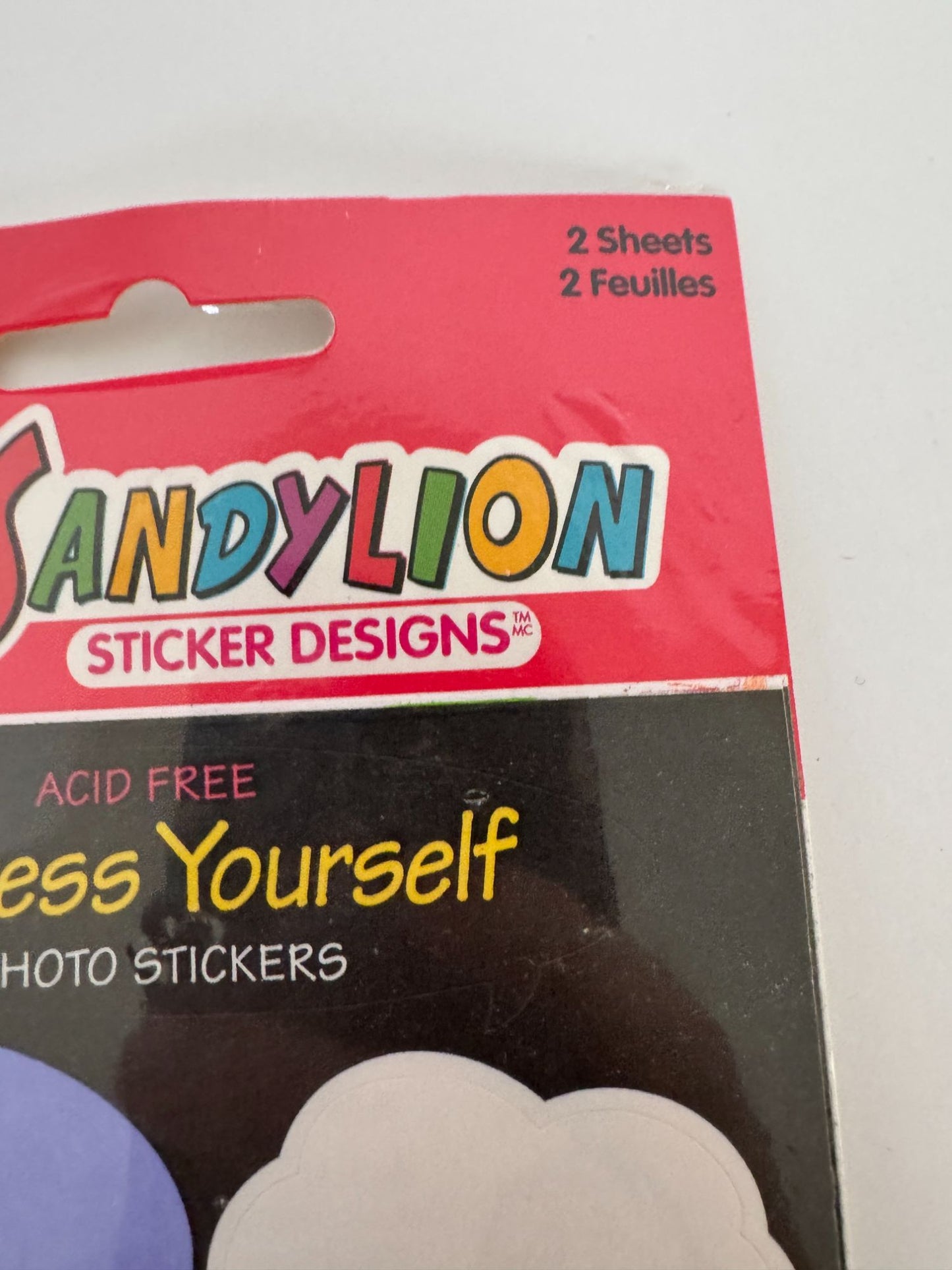 Sandylion Photo Stickers Express Yourself Thought Bubbles Clouds Speech Think