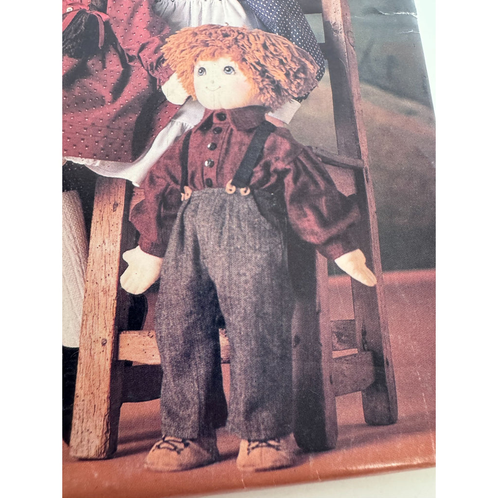Vogue Sewing Pattern 9699 Doll Clothes Clothing Pioneer Early Americana Craft UC
