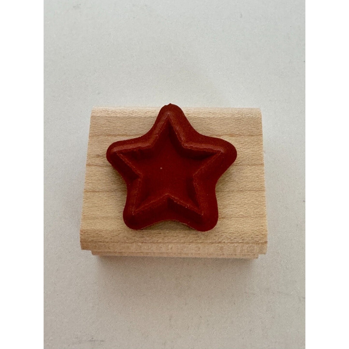 Stampin Up Rubber Stamp 5 Point Star Night Sky Celestial Holiday Patriotic Craft