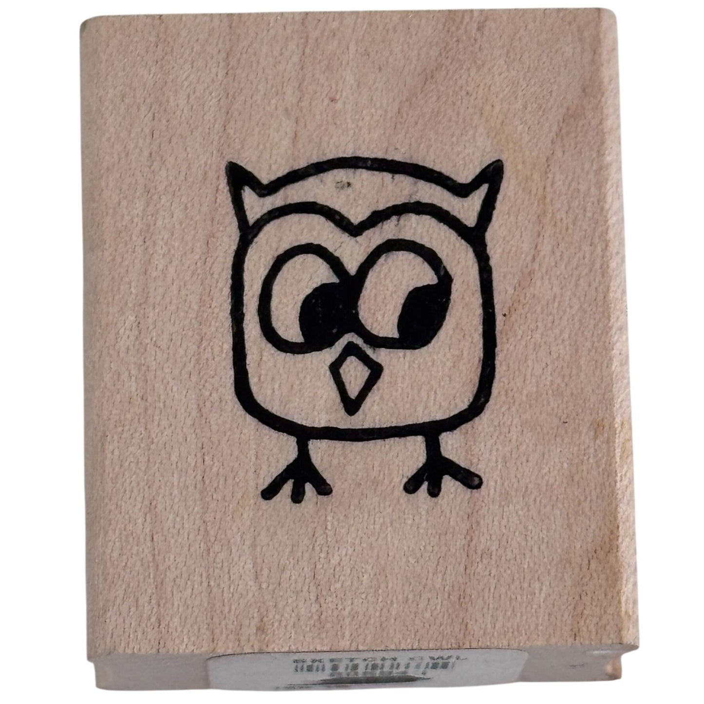 Paper Source Rubber Stamp Sketch Owl Woodland Animal Side Eye Card Making Craft