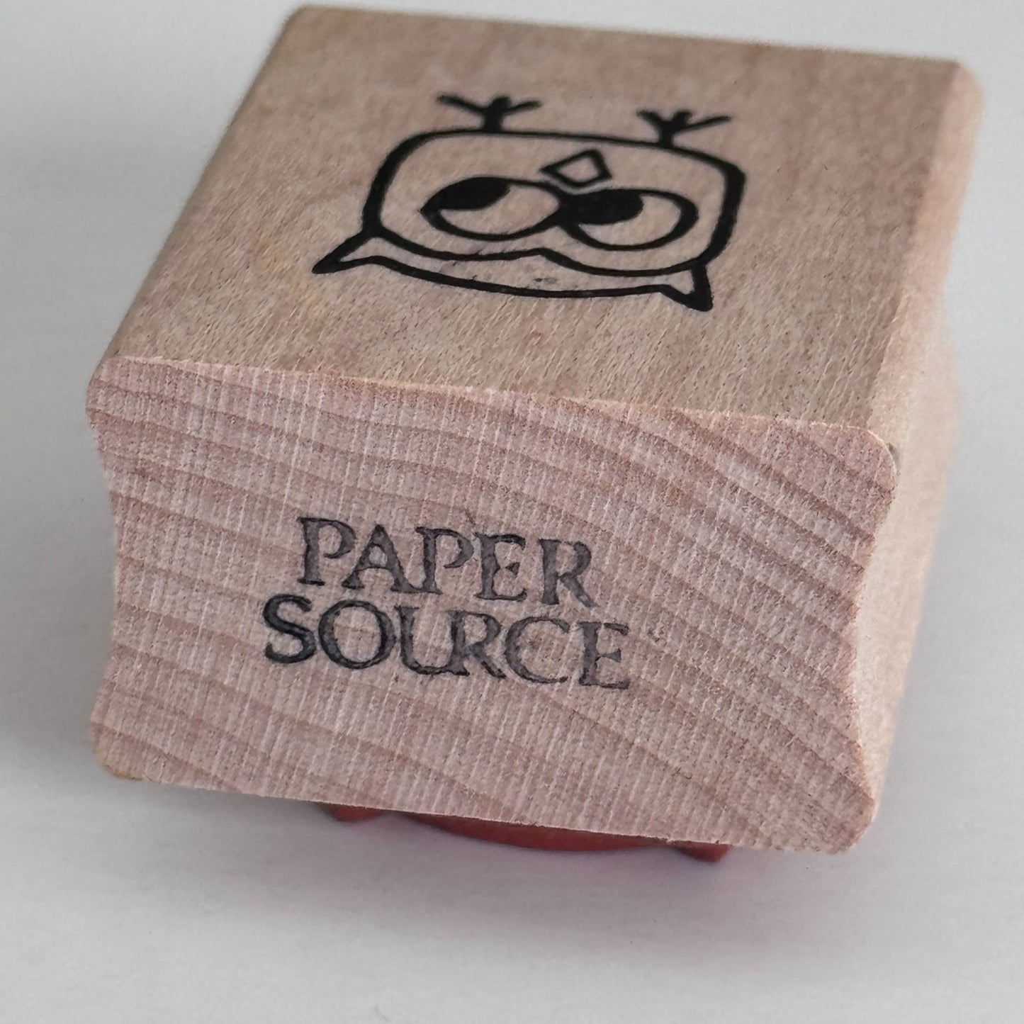 Paper Source Rubber Stamp Sketch Owl Woodland Animal Side Eye Card Making Craft
