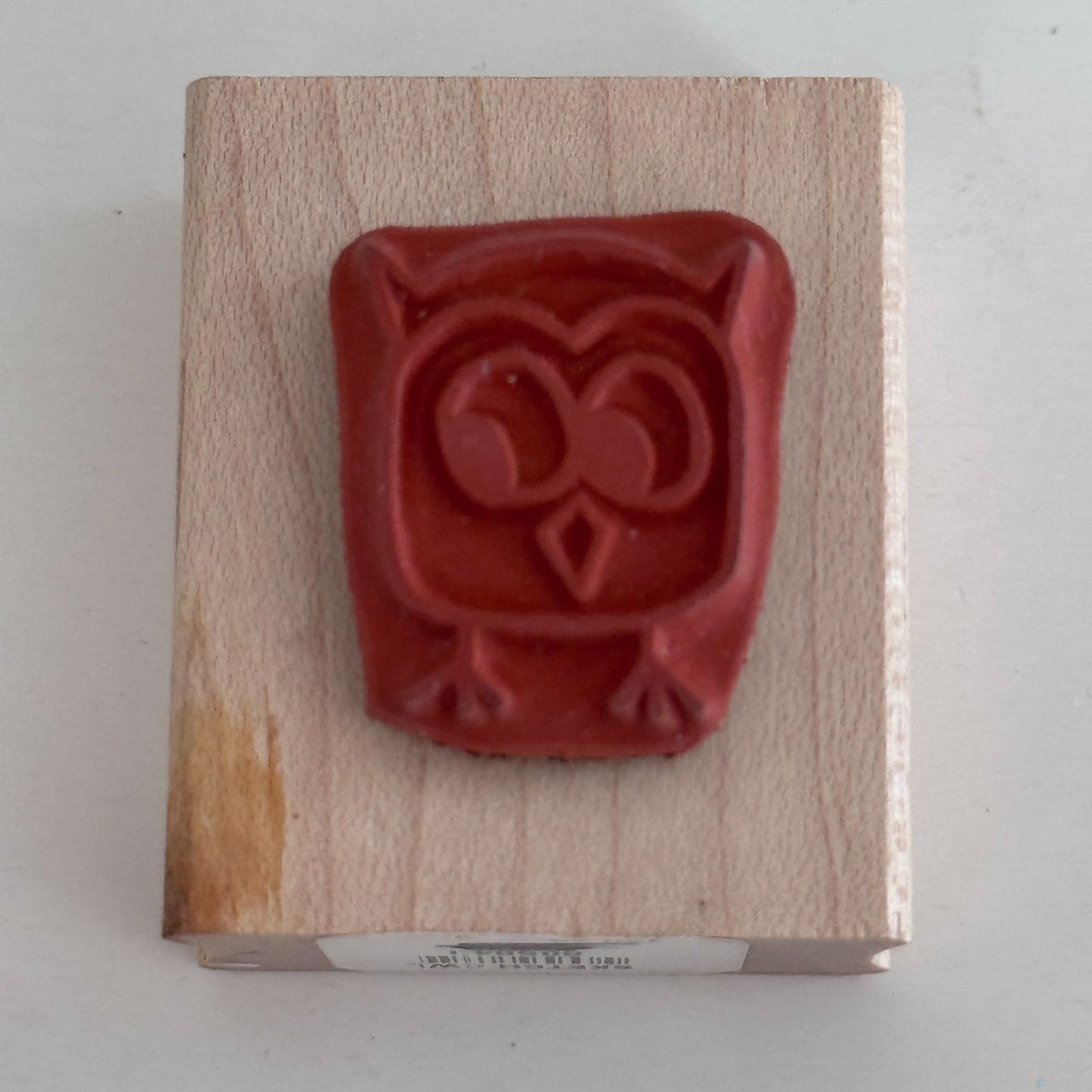 Paper Source Rubber Stamp Sketch Owl Woodland Animal Side Eye Card Making Craft