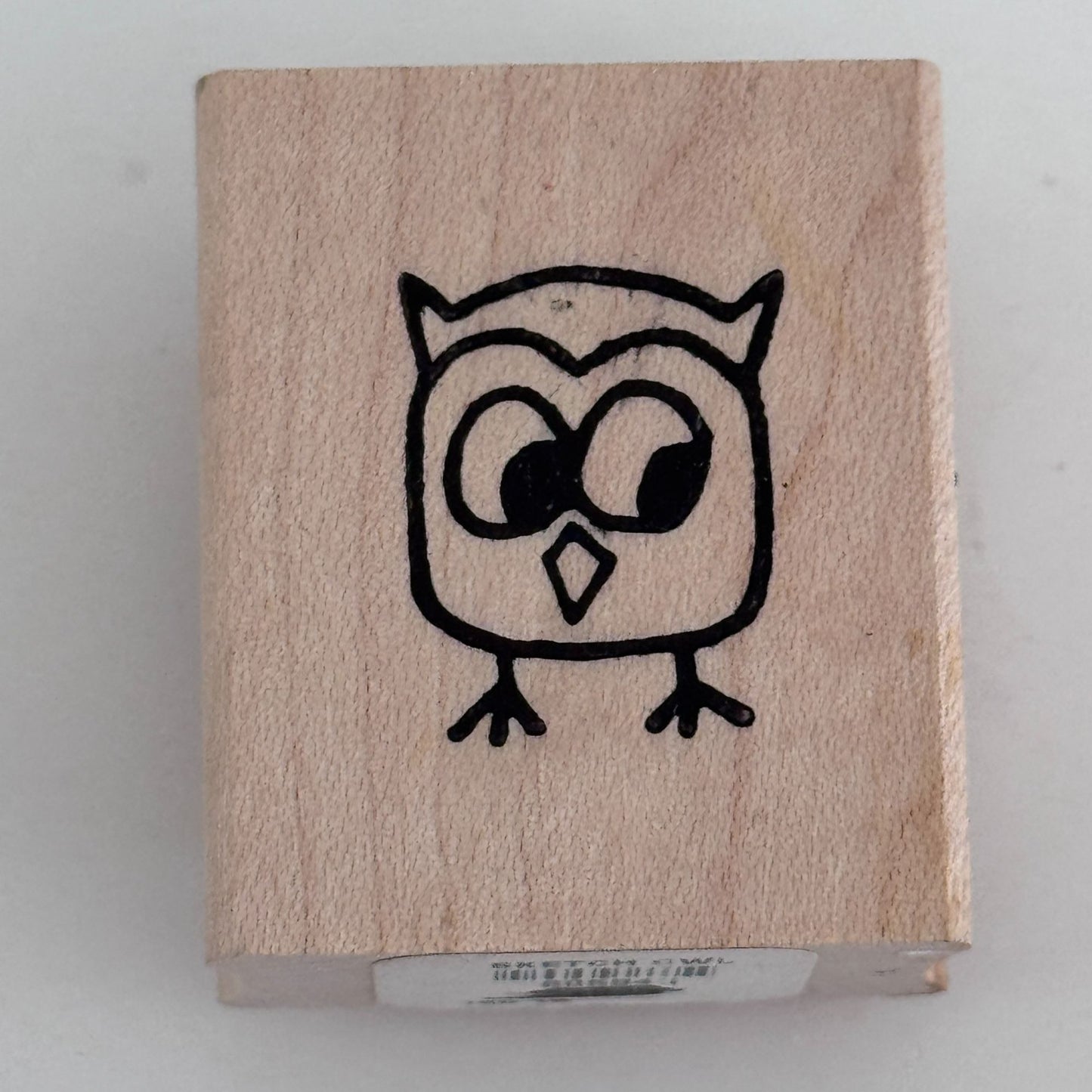 Paper Source Rubber Stamp Sketch Owl Woodland Animal Side Eye Card Making Craft