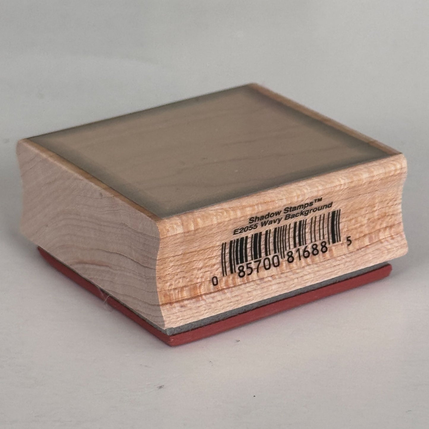 Hero Arts Shadow Stamps Rubber Stamp Wavy Background Texture Frame Square E2055 Cardmaking
