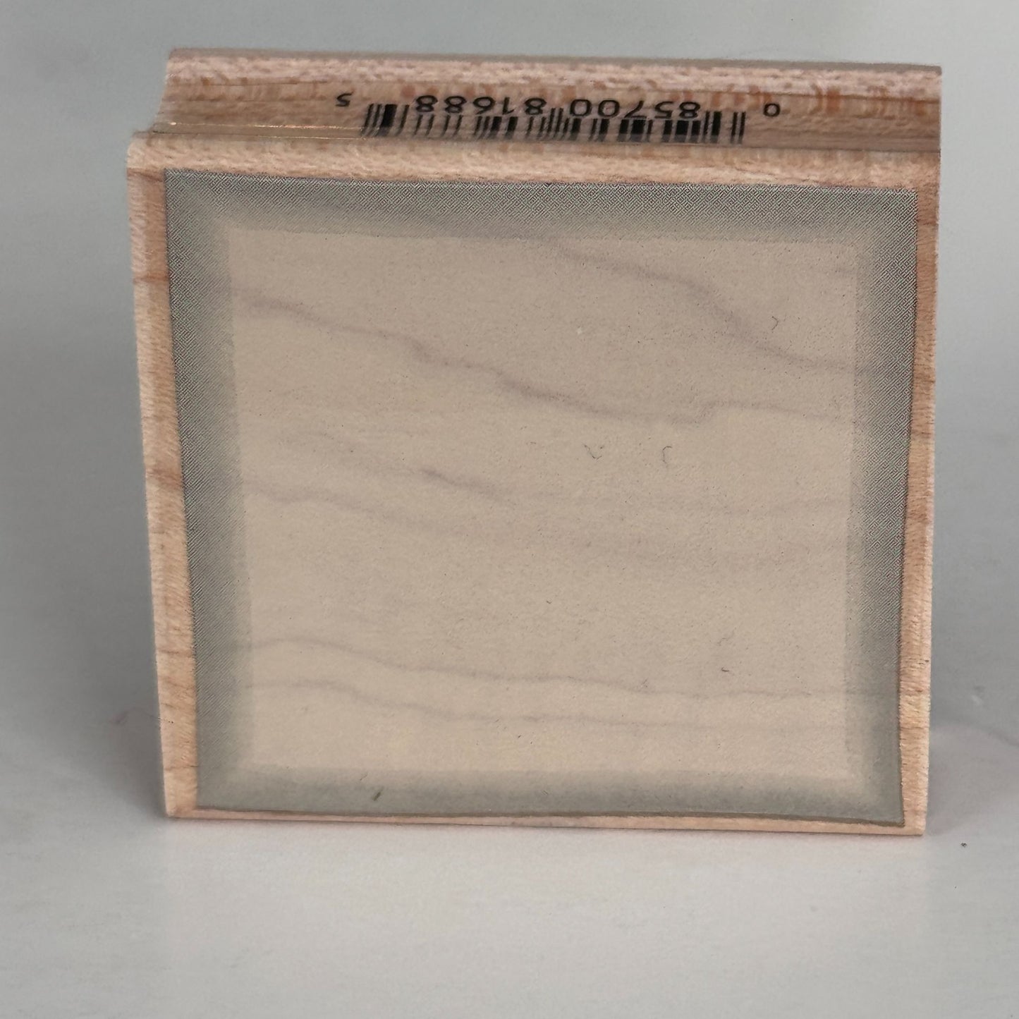 Hero Arts Shadow Stamps Rubber Stamp Wavy Background Texture Frame Square E2055 Cardmaking