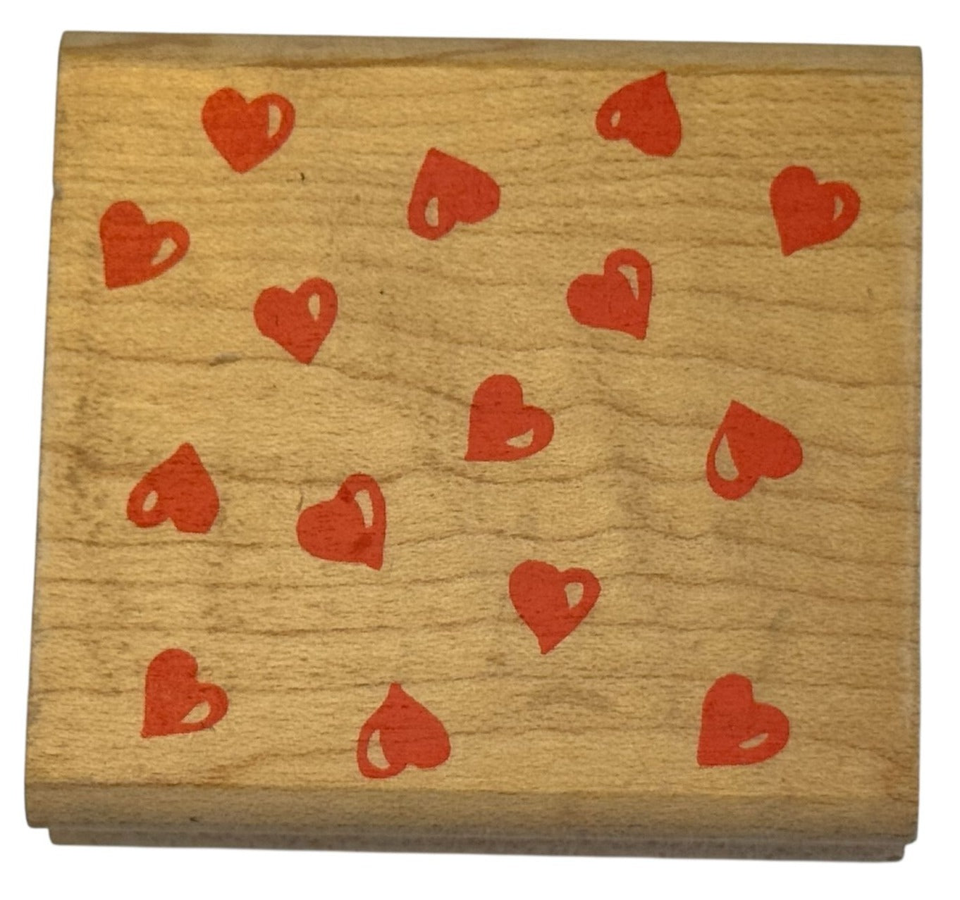 Rubber Stampede Rubber Stamp Hearts Abound Love Background Cardmaking Valentine