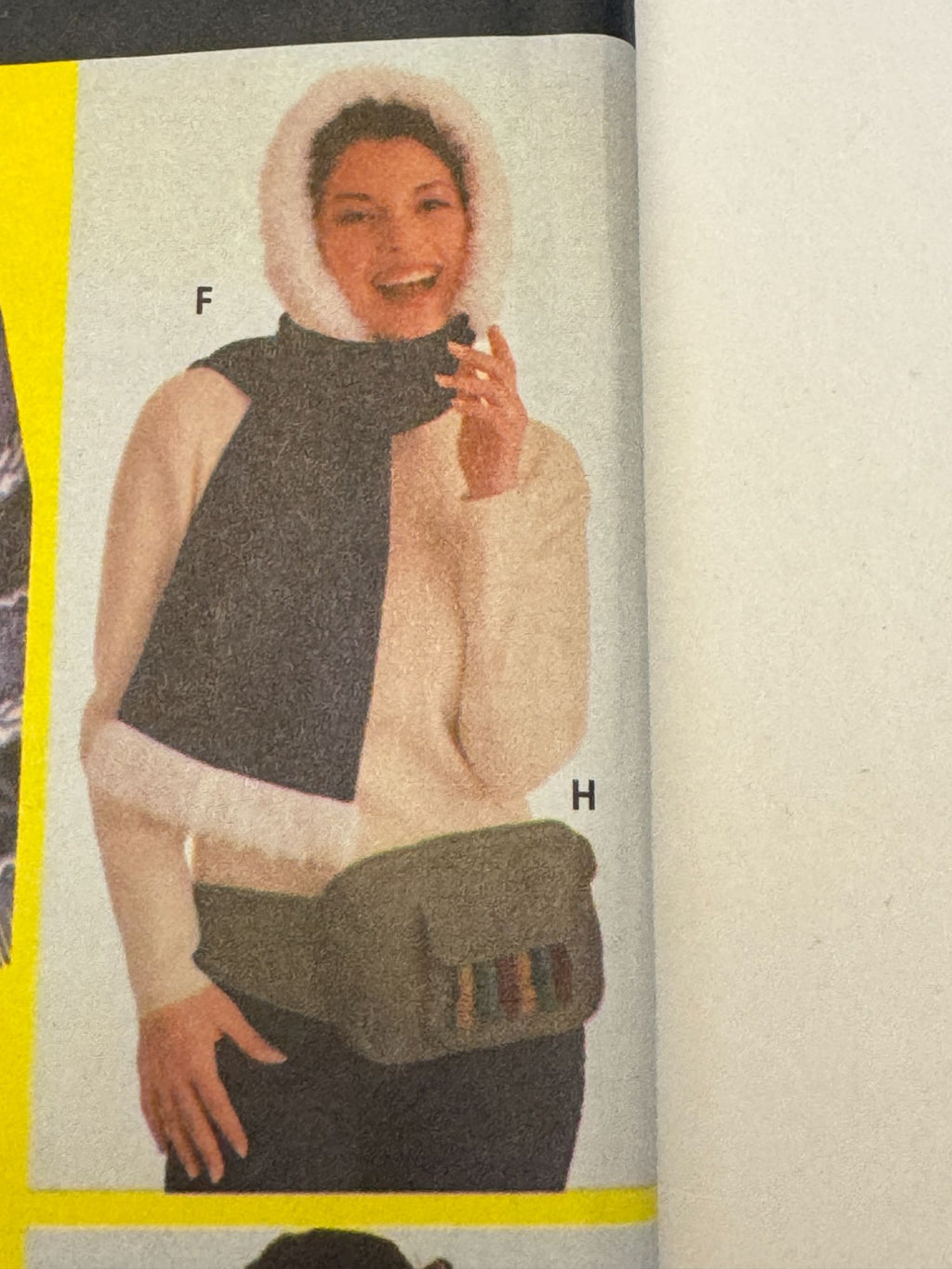 Simplicity Sewing Pattern for Dummies 5433 Poncho Scarf Hat Fanny Pack Bag Uncut