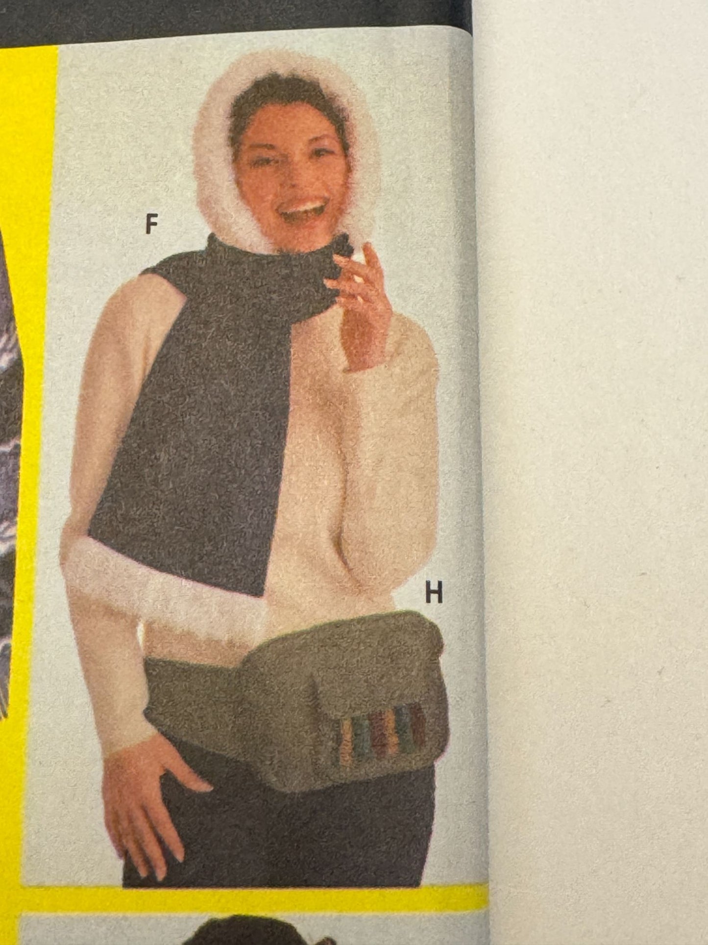Simplicity Sewing Pattern for Dummies 5433 Poncho Scarf Hat Fanny Pack Bag Uncut
