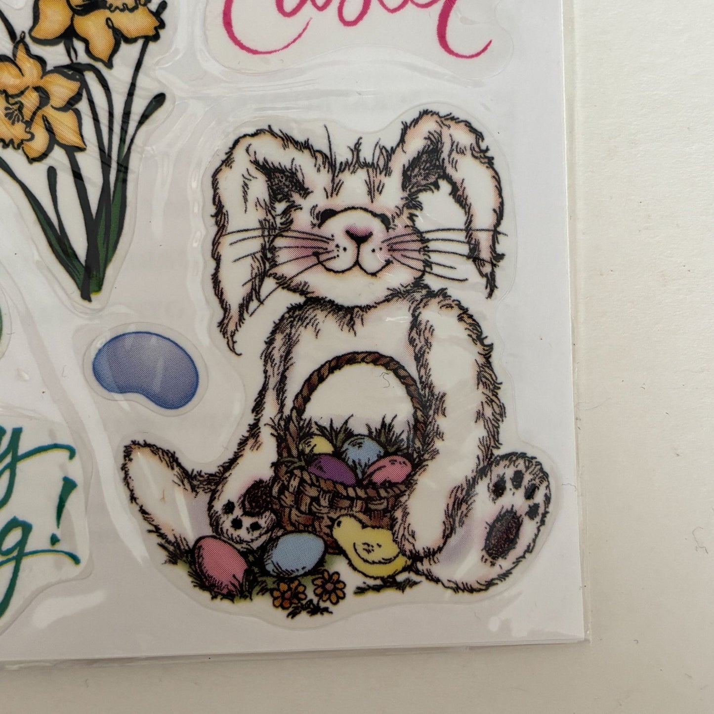 PSX Sticker Set Easter Bunny Eggs Spring Jelly Beans Chic Cardmaking Craft Scrapbooking SH6438