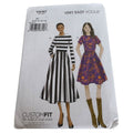 Vogue Sewing Pattern V9197 Misses Dress Pockets Easy Cup size A, B C D 6-14 UC