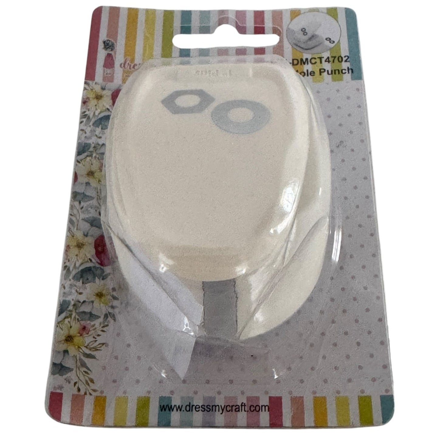 Dress My Craft Reinforcement Hole Punch Paper Crafting Scrapbooking Card Making