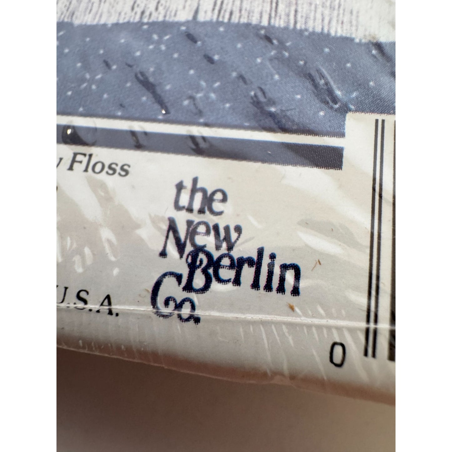 The New Berlin Counted Cross Stitch Kit Busy Hands Are Happy Hands Bear Duck