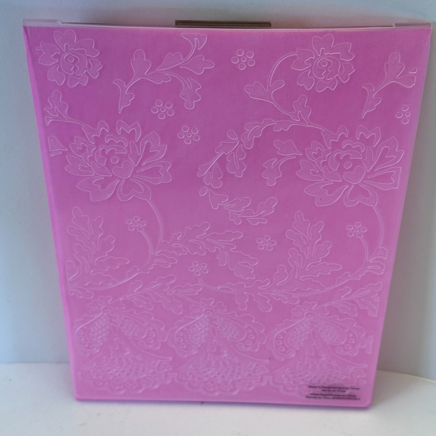 Cricut Cuttlebug Anna Griffin Jolie Lace Embossing Folder and Border Set Cardmaking Tool 5x7