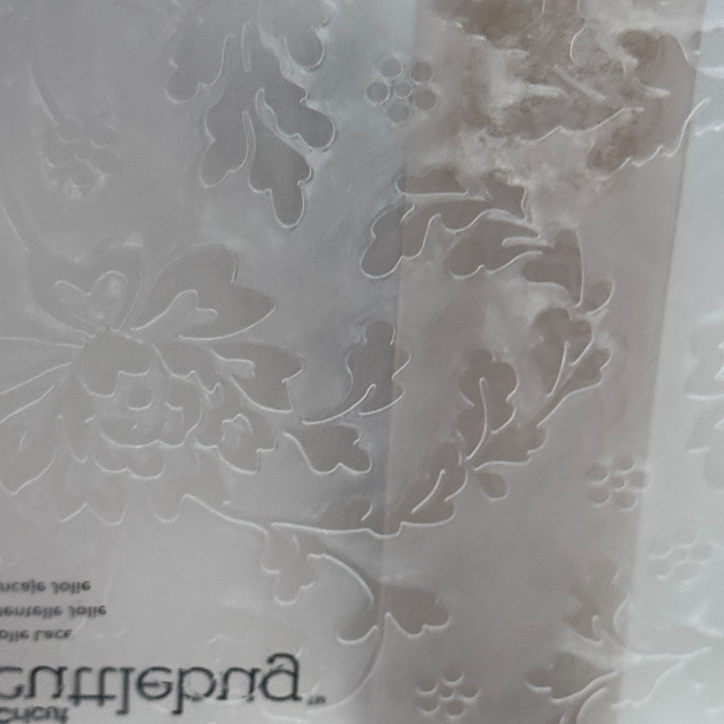 Cricut Cuttlebug Anna Griffin Jolie Lace Embossing Folder and Border Set Cardmaking Tool 5x7
