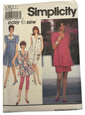 Simplicity Sewing Pattern 7811 Maternity Leggings Skirt Dress Tunic 6-12 UC Easy