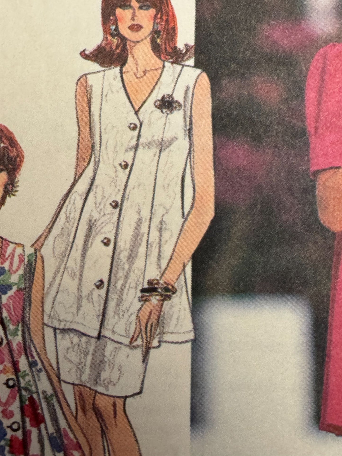 Simplicity Sewing Pattern 7811 Maternity Leggings Skirt Dress Tunic 6-12 UC Easy