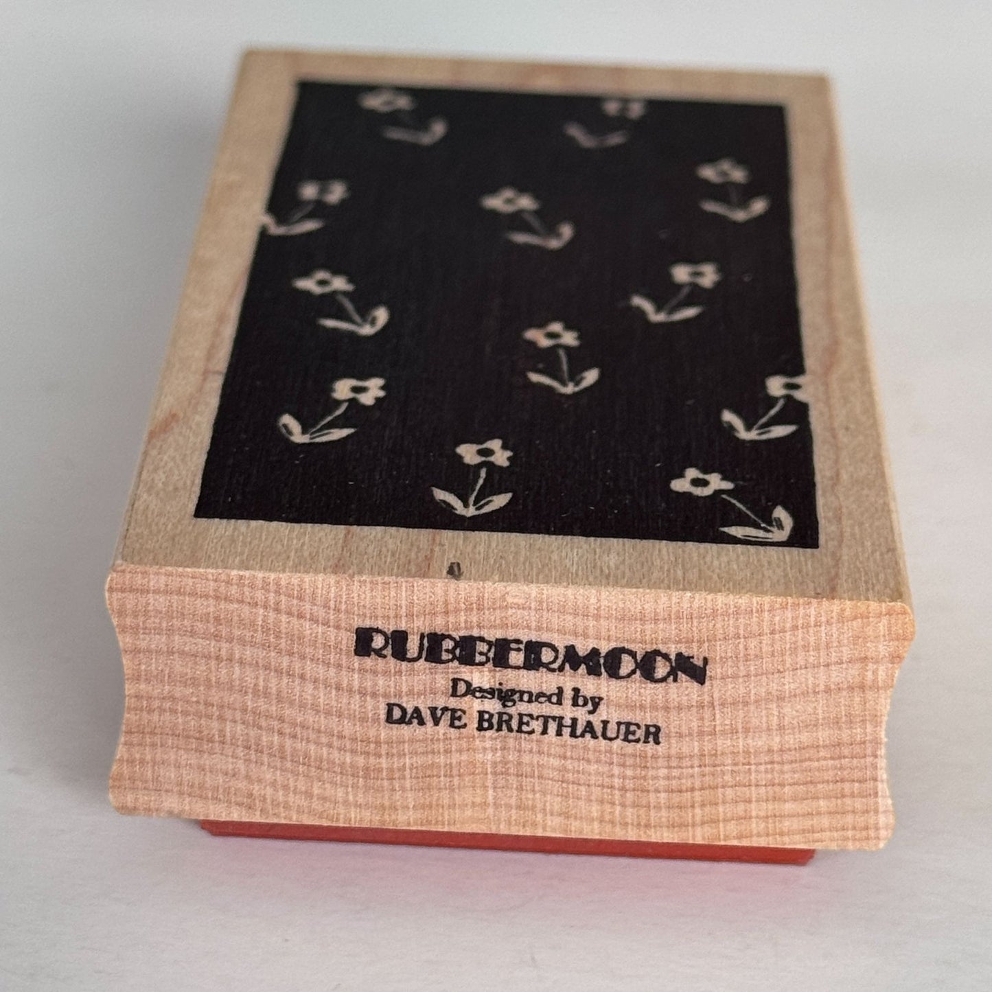 Rubbermoon Rubber Stamp Small Floral Background Daisy Flowers Scrapbooking Crafting Wallpaper Craft