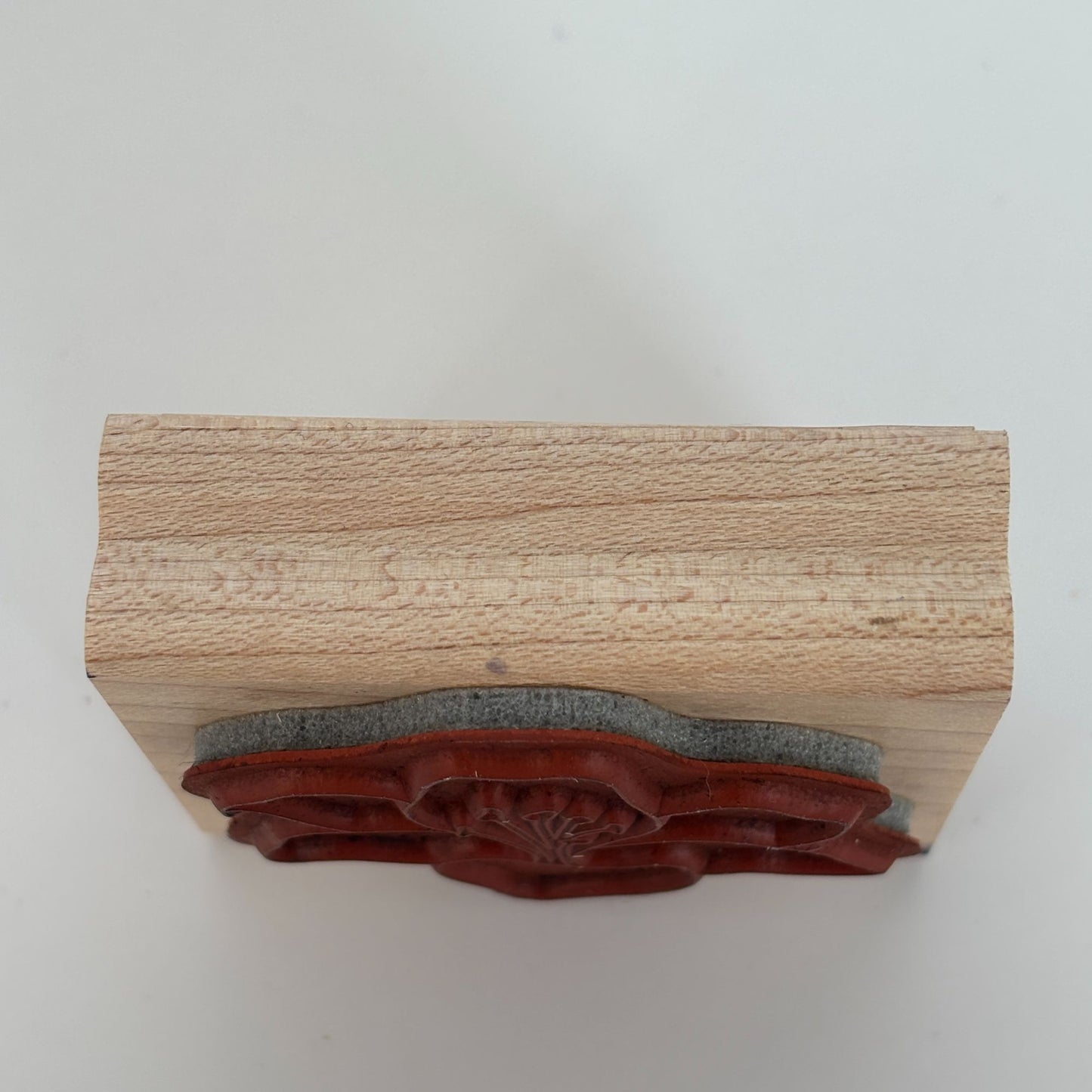 Stampin Up Wood Rubber Stamp Lily Flower Garden Spring Nature Easter Card Making