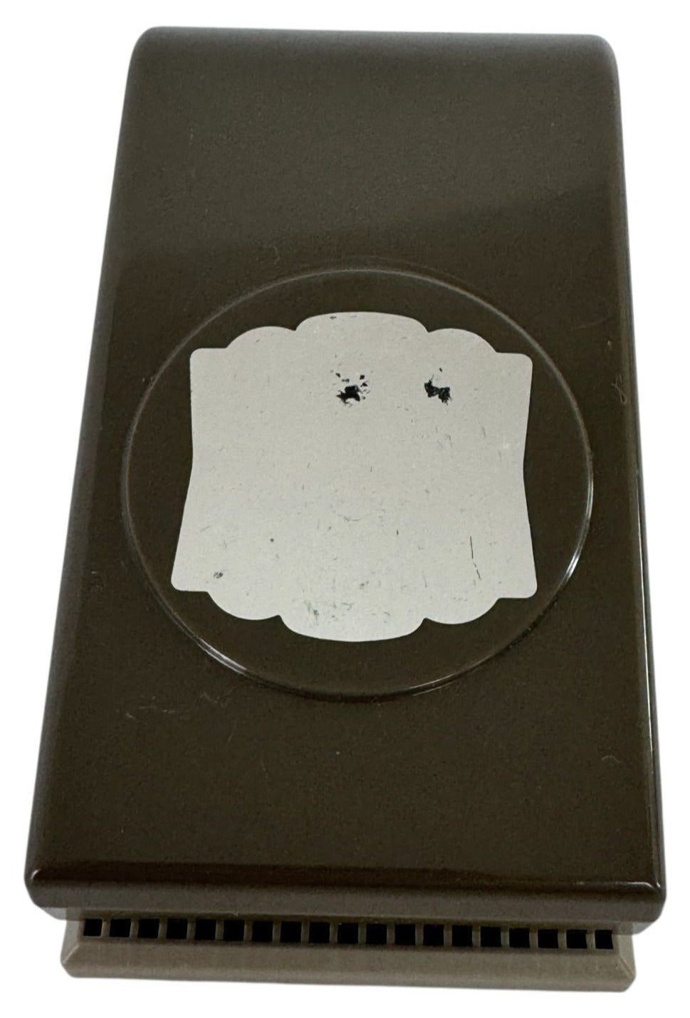 Stampin Up Paper Punch Artisan Label Scalloped Craft Scrapbook Decorative Slim