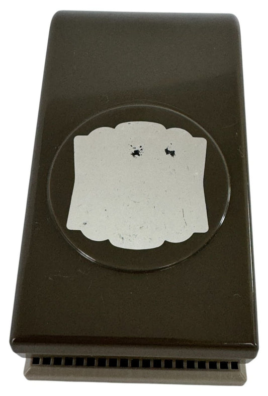 Stampin Up Paper Punch Artisan Label Scalloped Craft Scrapbook Decorative Slim