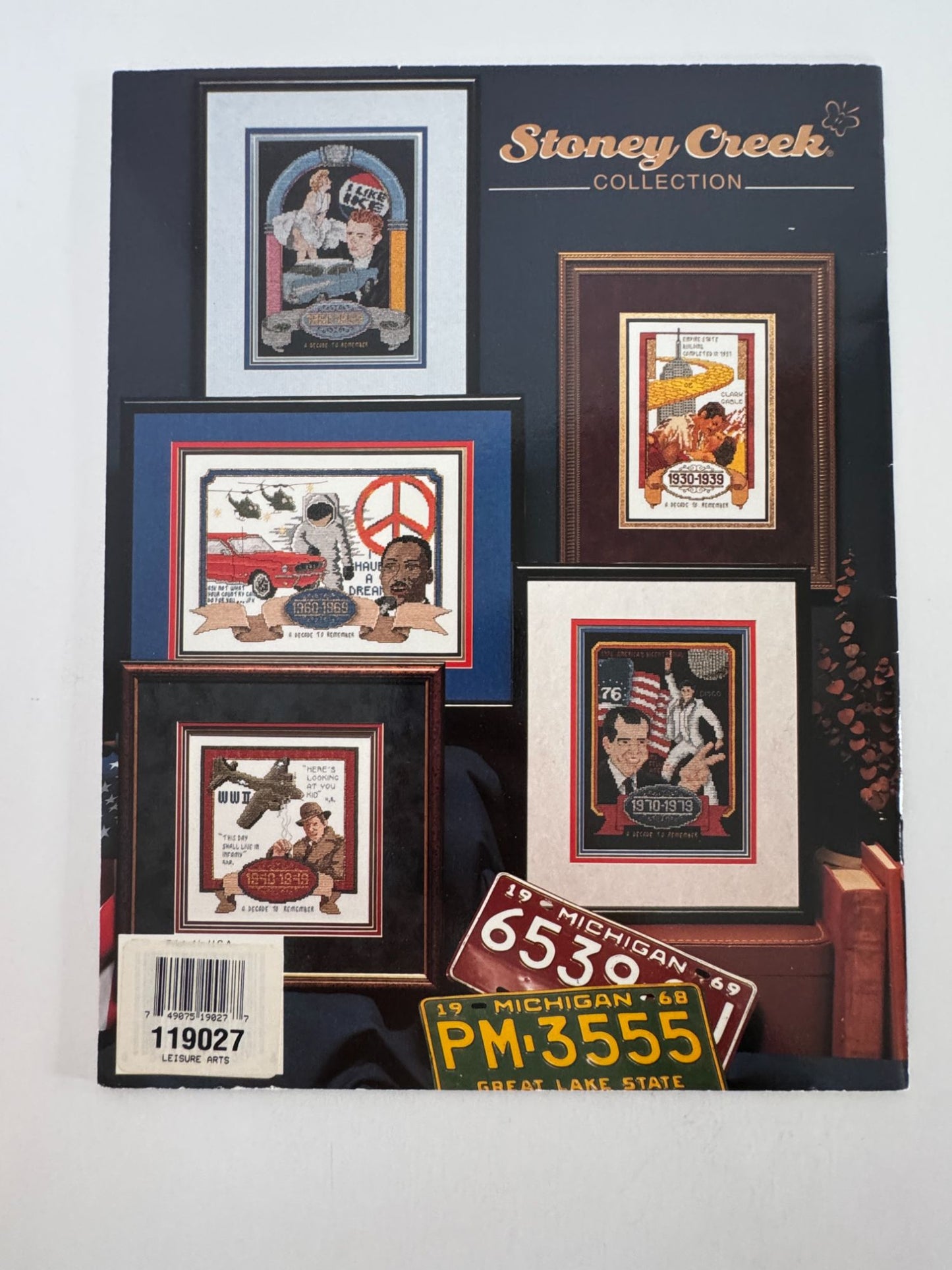 Stoney Creek Cross Stitch Patterns Decades To Remember Book 230 American History