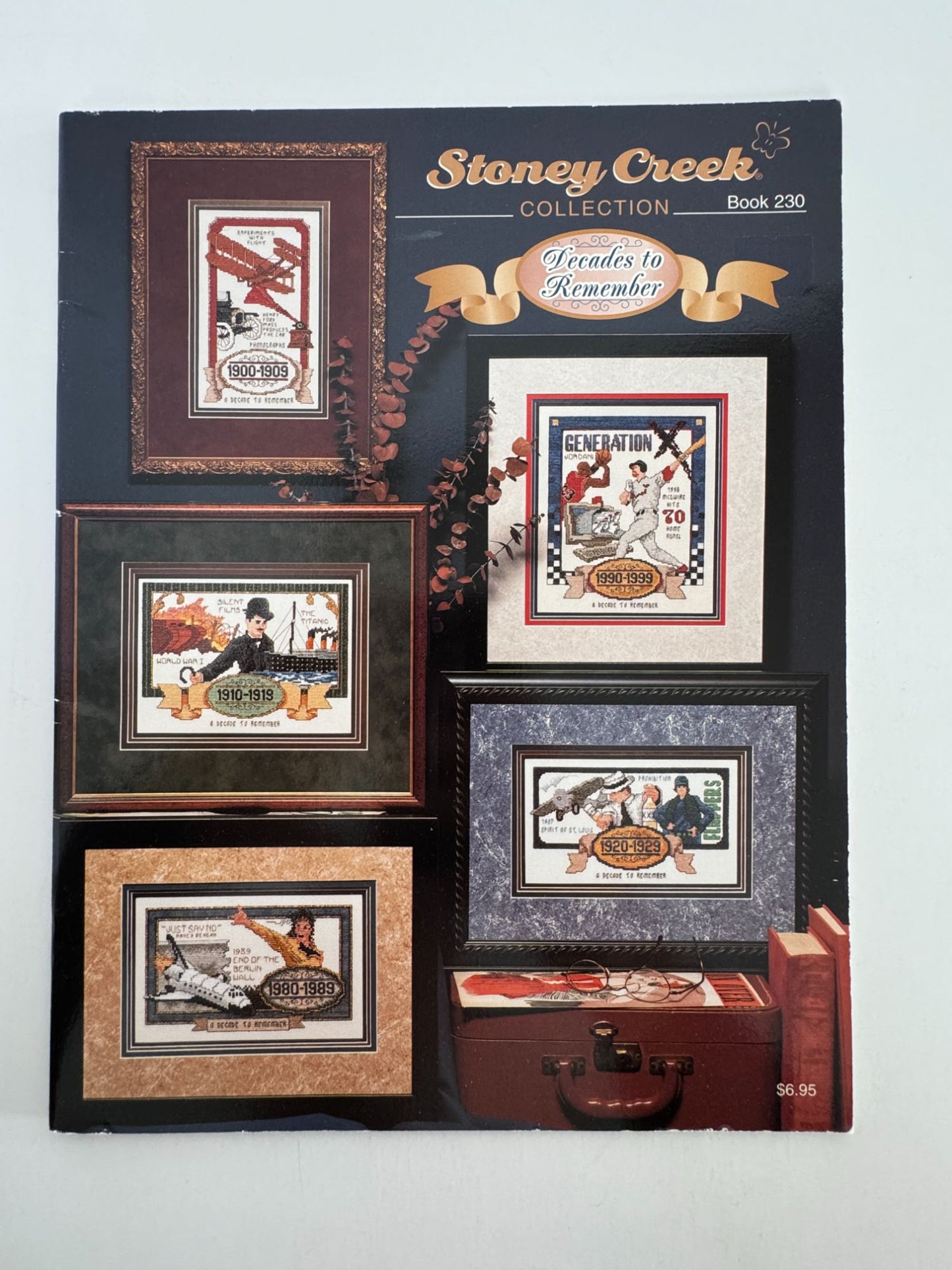 Stoney Creek Cross Stitch Patterns Decades To Remember Book 230 American History